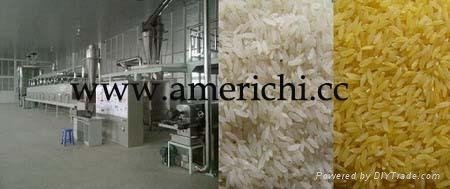 Reconstituted rice making machinery