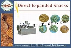 Corn puffs snacks machinery