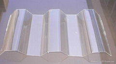 polycarbonate corrugated roofing sheet