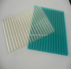 twin wall polycarbonate hollow roofing sheet for greenhouse