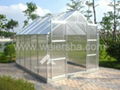 polycarbonate hollow/solid sheet greenhouse 3