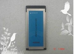 Nissan security card for Nissan consult3 and consult4