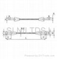 Closed casting wire rope sling 2