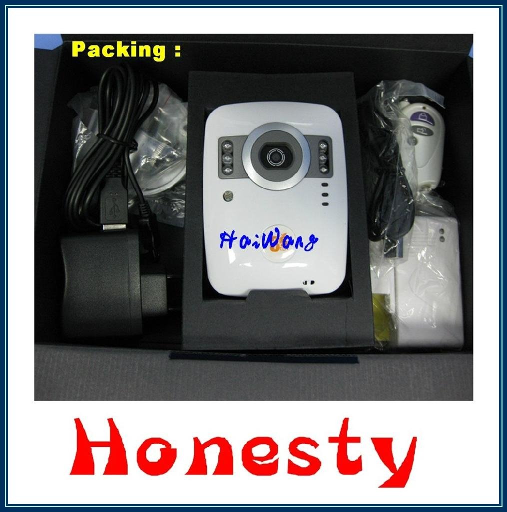 3g video alarm video camera HW335 4