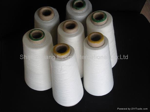 40s/1  virgin polyester spun yarn  4
