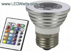 Lw-LED 3W RGB Spotlight