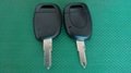 Renault remote key shell 1 button