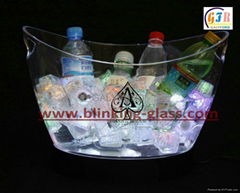 Flash ice bucket -12L - 40pcs led light