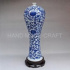 China flower plum blossom ceramic vase