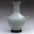 Crackled Ceramic Vase