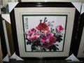 Rich Peony Silk Embroidery