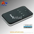 ALD-P03 2200mAh Portable Battery Charger with Emergency LED Light