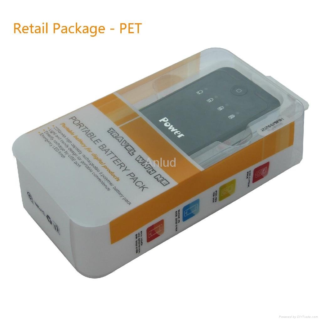 ALD-P03 2200mAh Portable Battery Charger with Emergency LED Light 5