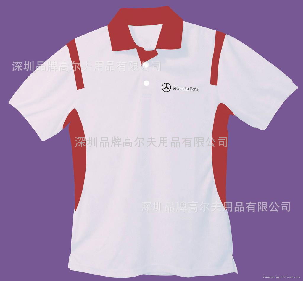 Mercedes-Benz golf T shirt 3