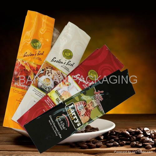 plastic resealable aluminum foil coffee bags 4