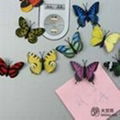 Butterfly paper fridgemagnet for home decoration with high quality and low price 1