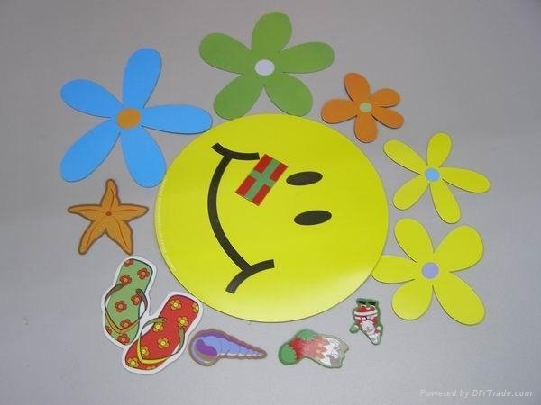 Paper fridge magnet for home decoration or gifts with high quality and low price 4
