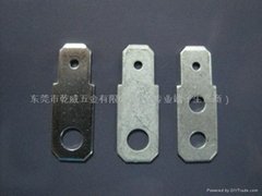 6.3 inserted pieces welding terminals 