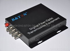 4 CH Digital Video Optic Transceiver(Mini)