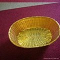 Gold Accent Fruit Basket