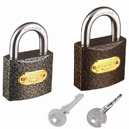 iron padlock