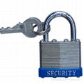 steel laminated padlock