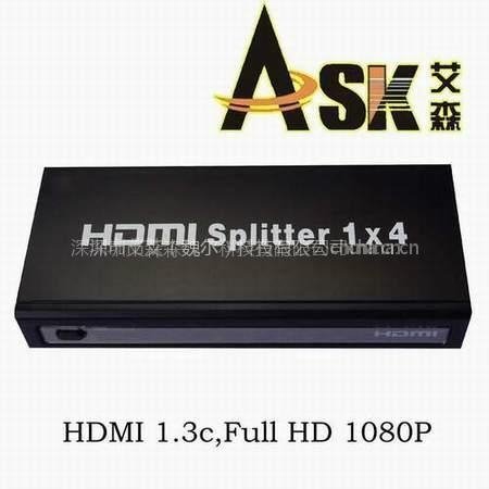 標準HDMI分配器1x4