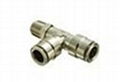 Brass Nickel-Plated Push in Fittings