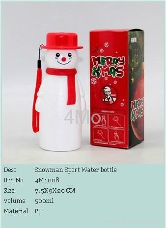 Snowman Sport Water bottle  1
