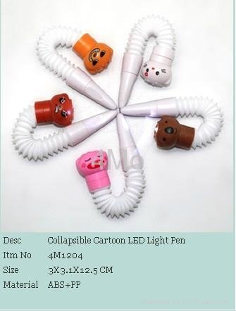 Collapsible Cartoon LED Light Pen  1