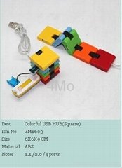 Colorful USB HUB(Square) 