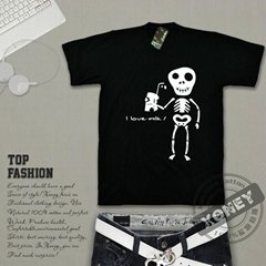 Men's shirt 100% cotton Environmental printing T-shirt