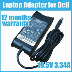 Original laptop adapter for Dell  19.5v 3.34a  PA-12 series