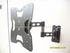 Articulating Double Swivel Arms LCD TV Mount