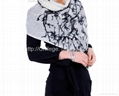 fashion accessories woman 100%cashmere scarves,woolen scarf,wraps  3