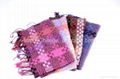 Fashion scarves woman 100%wool scarf,