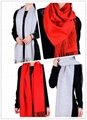 100%cashmere scarf women scarves shawl wraps  3