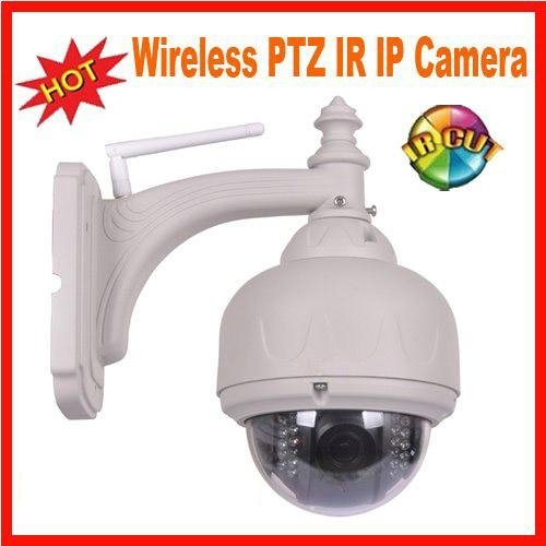 CCD Wireless Speed Dome Outdoor IP PTZ Camera