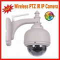 CCD Wireless Speed Dome Outdoor IP PTZ Camera 1