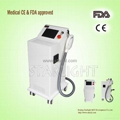 FDA and TUV medical CE cleaed IPL device for hair removal