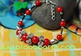  Tibetan flower bracelet (red)