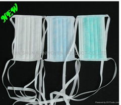 2-PLY Nonwoven Face Mask with tie on