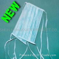 3-PLY Filter Paper Face Mask with Tie on