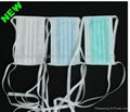 3-PLY Nonwoven Face Mask with Tie on