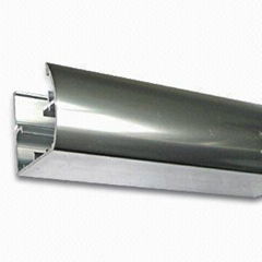 polished aluminium extrusion