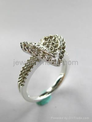 Jewelry fashion gold or silver ring mold and model 4