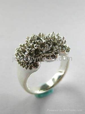 Jewelry fashion gold or silver ring mold and model 5