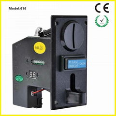 (6 to 12 Values) Coin Acceptor HS-616 for Water Dispenser