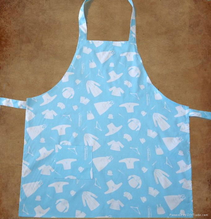 Sell 100% cotton twill printed apron