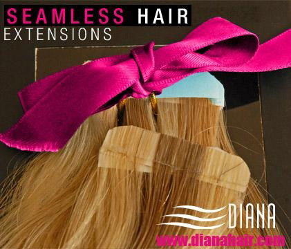 tape on hair extension skin weft PU hairextension 5